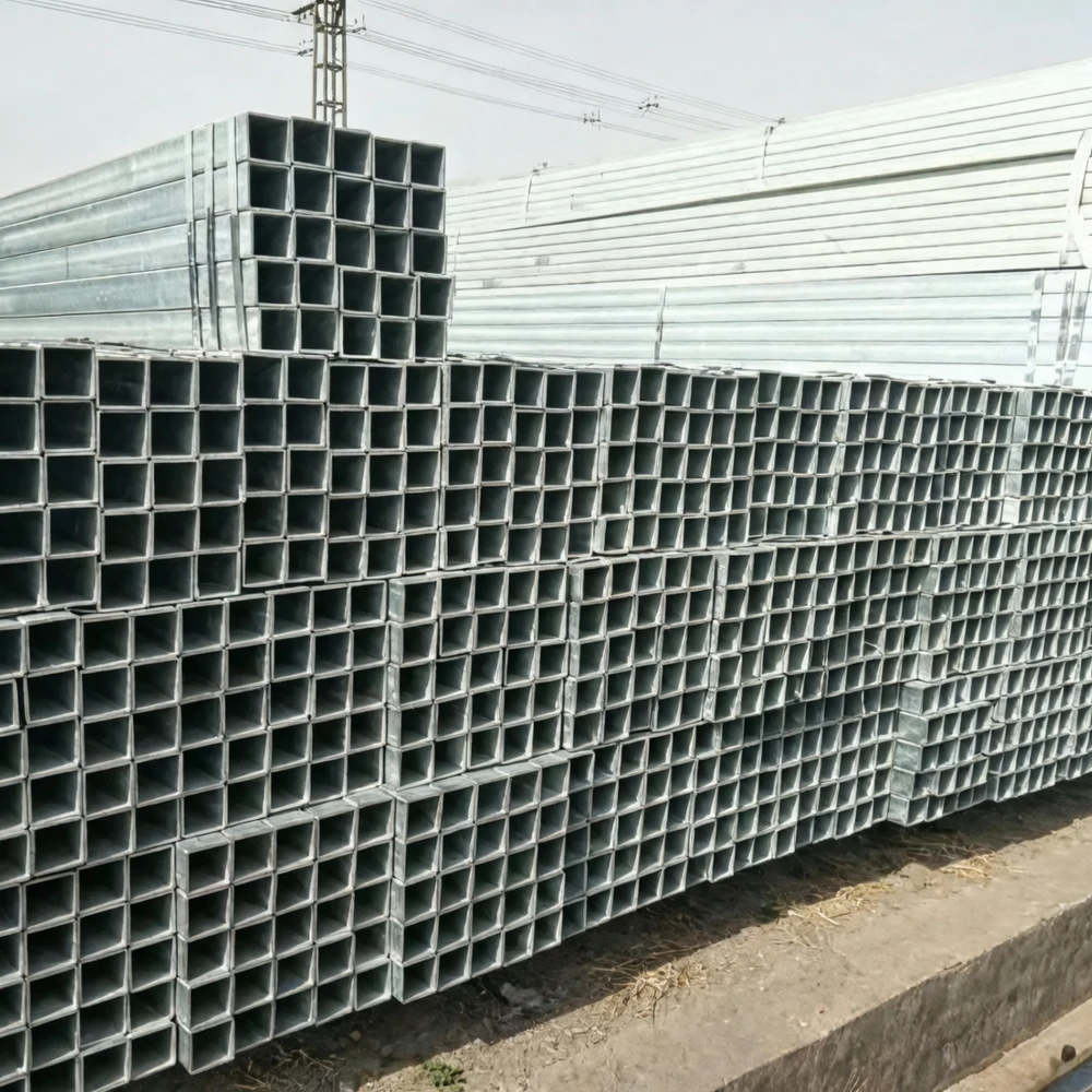 Galvanized Rectangular Tube
